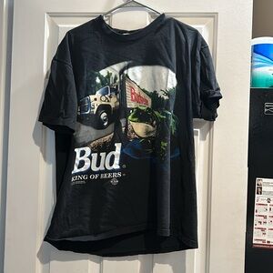 Budweiser Frogs T-shirt XL vintage black
